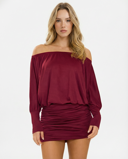 Rosie™ | SOLA Ruched Mini Dress
