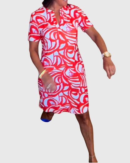 Elle™ | Elegant Avenue Walk Dress