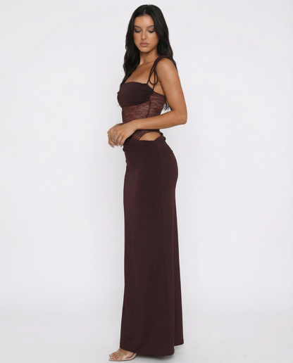 Sophia™ | Lace Panel Maxi