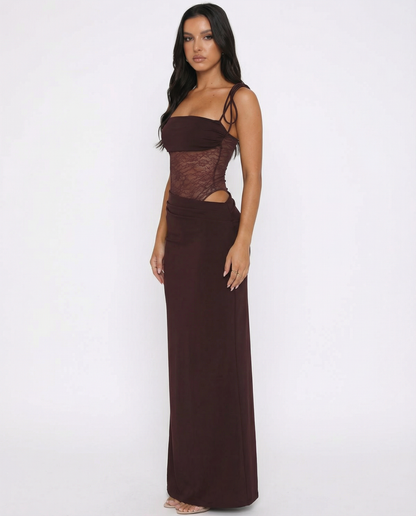 Sophia™ | Lace Panel Maxi