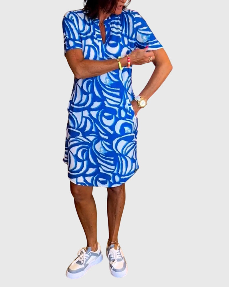 Elle™ | Elegant Avenue Walk Dress