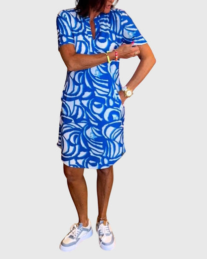 Elle™ | Elegant Avenue Walk Dress