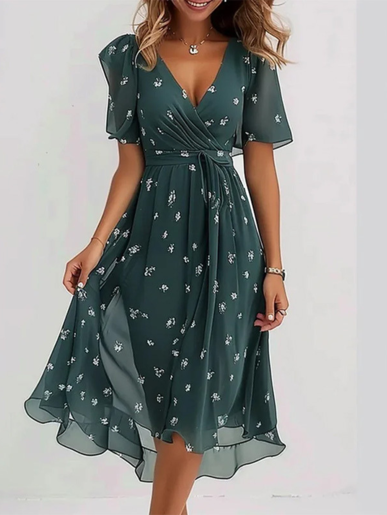 Matilda™ | Summer Dress with Tummy Concealer