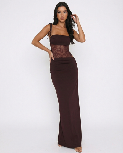 Sophia™ | Lace Panel Maxi