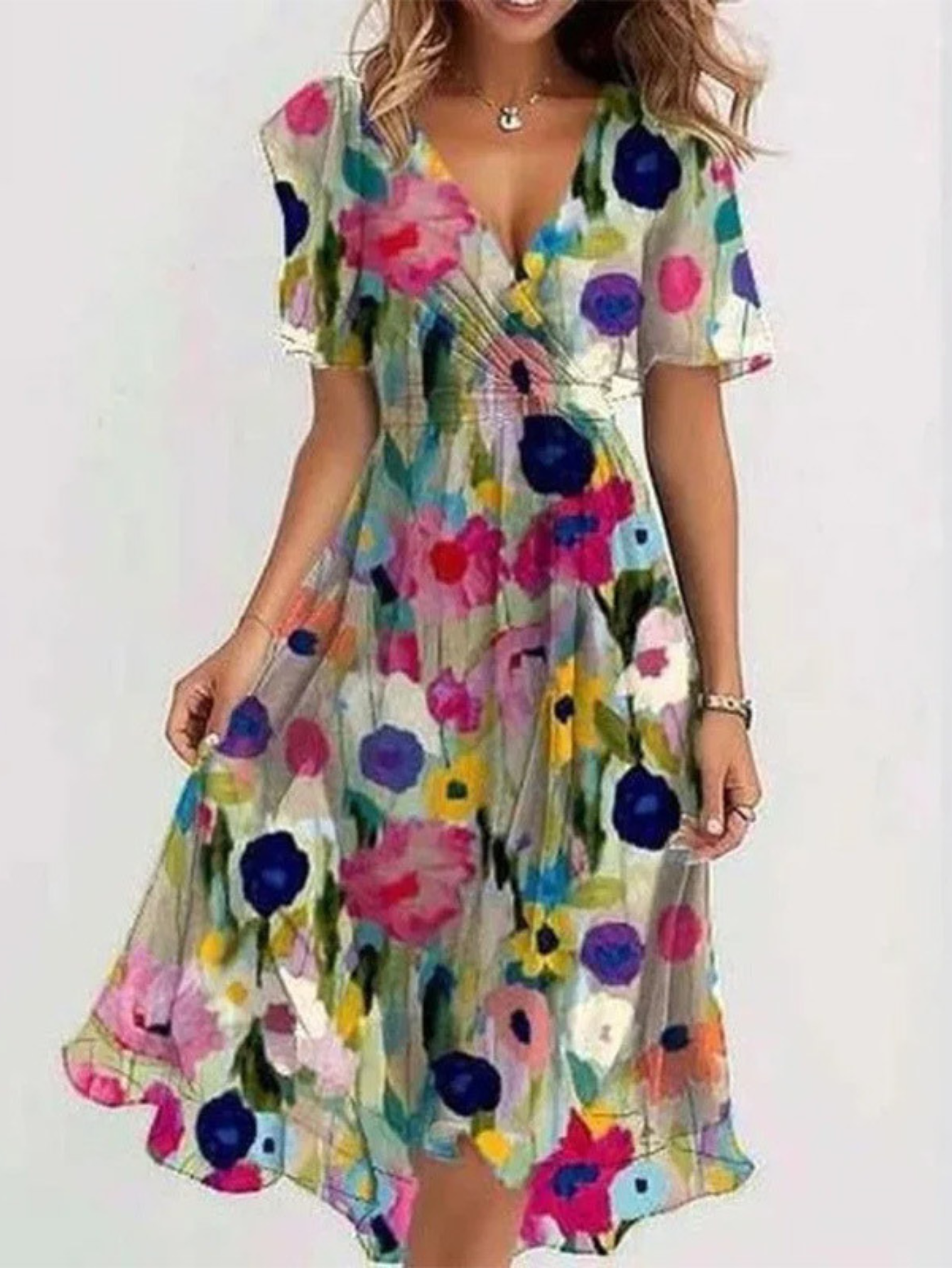 Matilda™ | Summer Dress with Tummy Concealer
