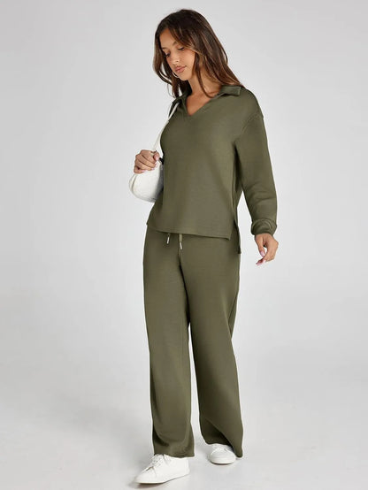 RENÉE™ - Cozy Minimalist Two-Piece Set