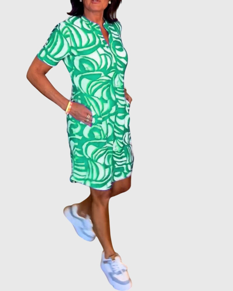 Elle™ | Elegant Avenue Walk Dress