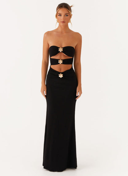 Zoe™ | Scarlet Bloom Dress