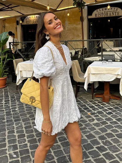 Sophie™ | Puff Mini Dress