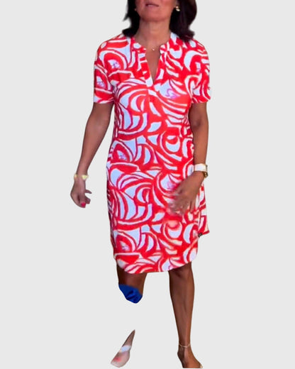Elle™ | Elegant Avenue Walk Dress