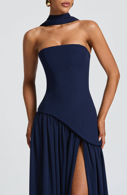Victoria™ | Chic Slit Maxi Dress
