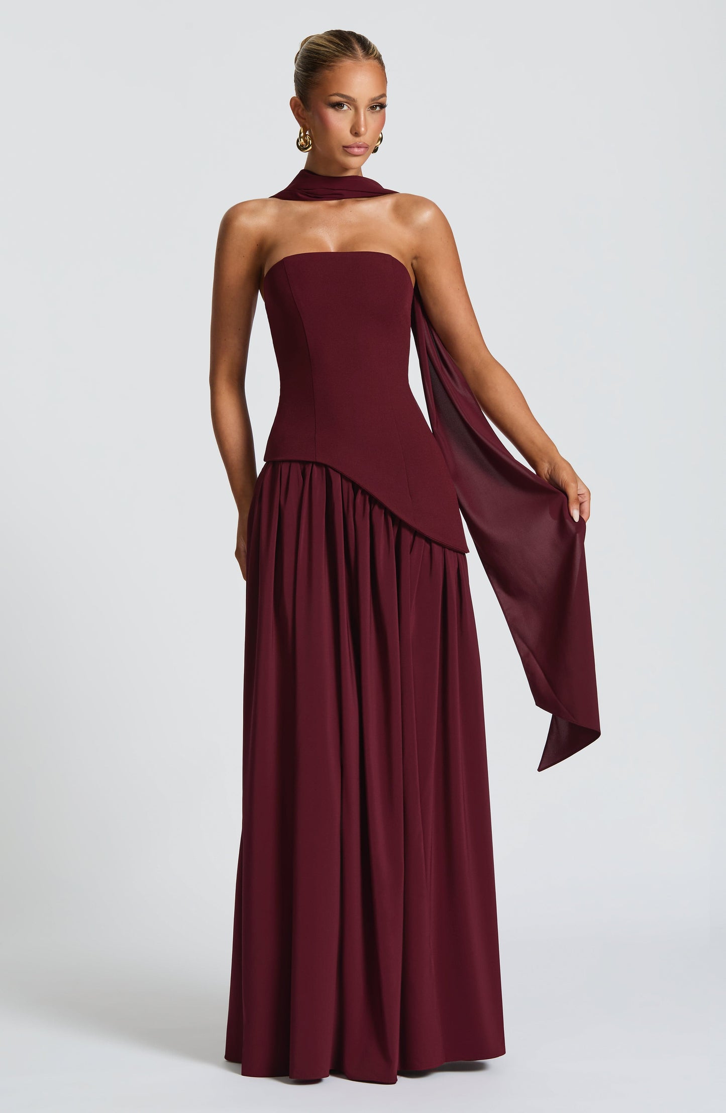 Victoria™ | Chic Slit Maxi Dress