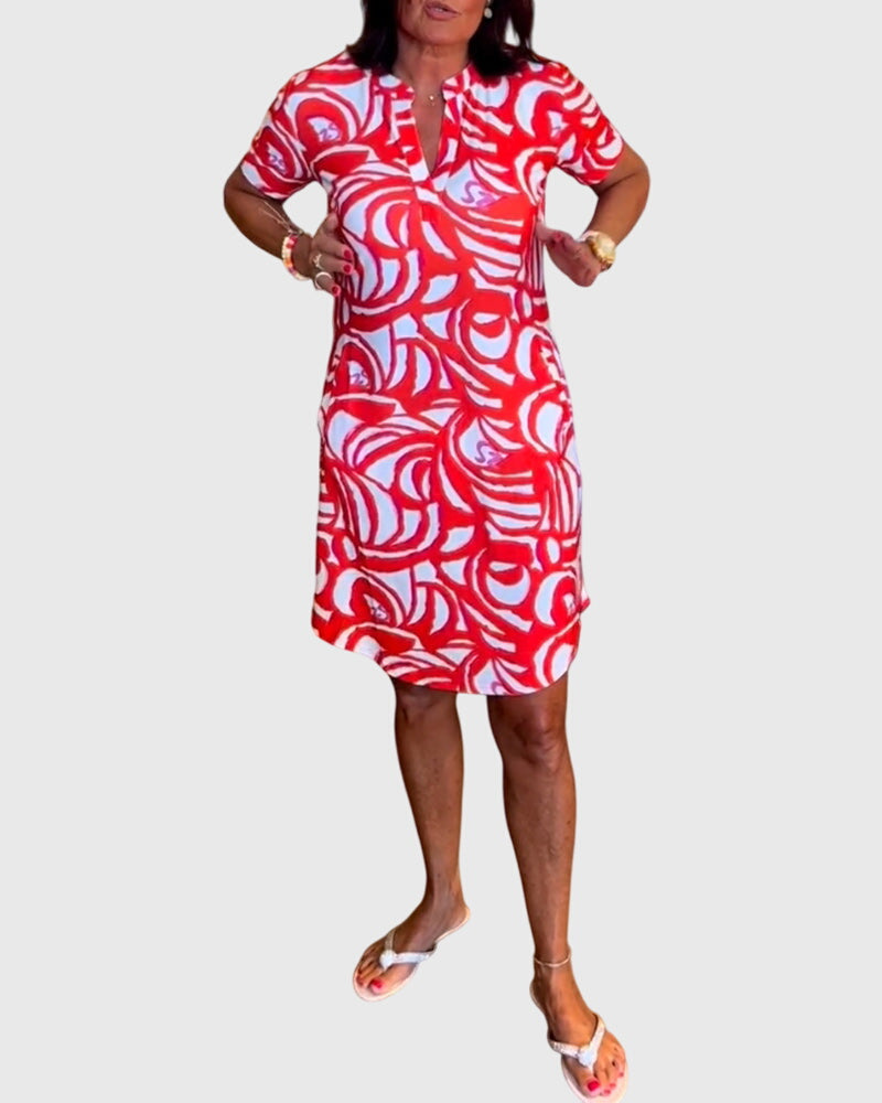Elle™ | Elegant Avenue Walk Dress