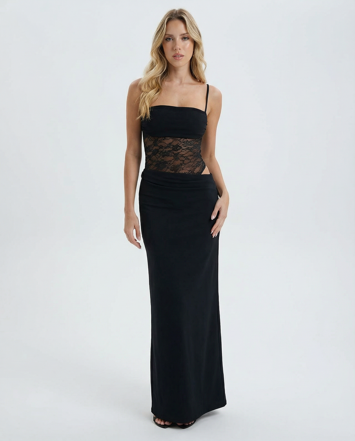 Sophia™ | Lace Panel Maxi