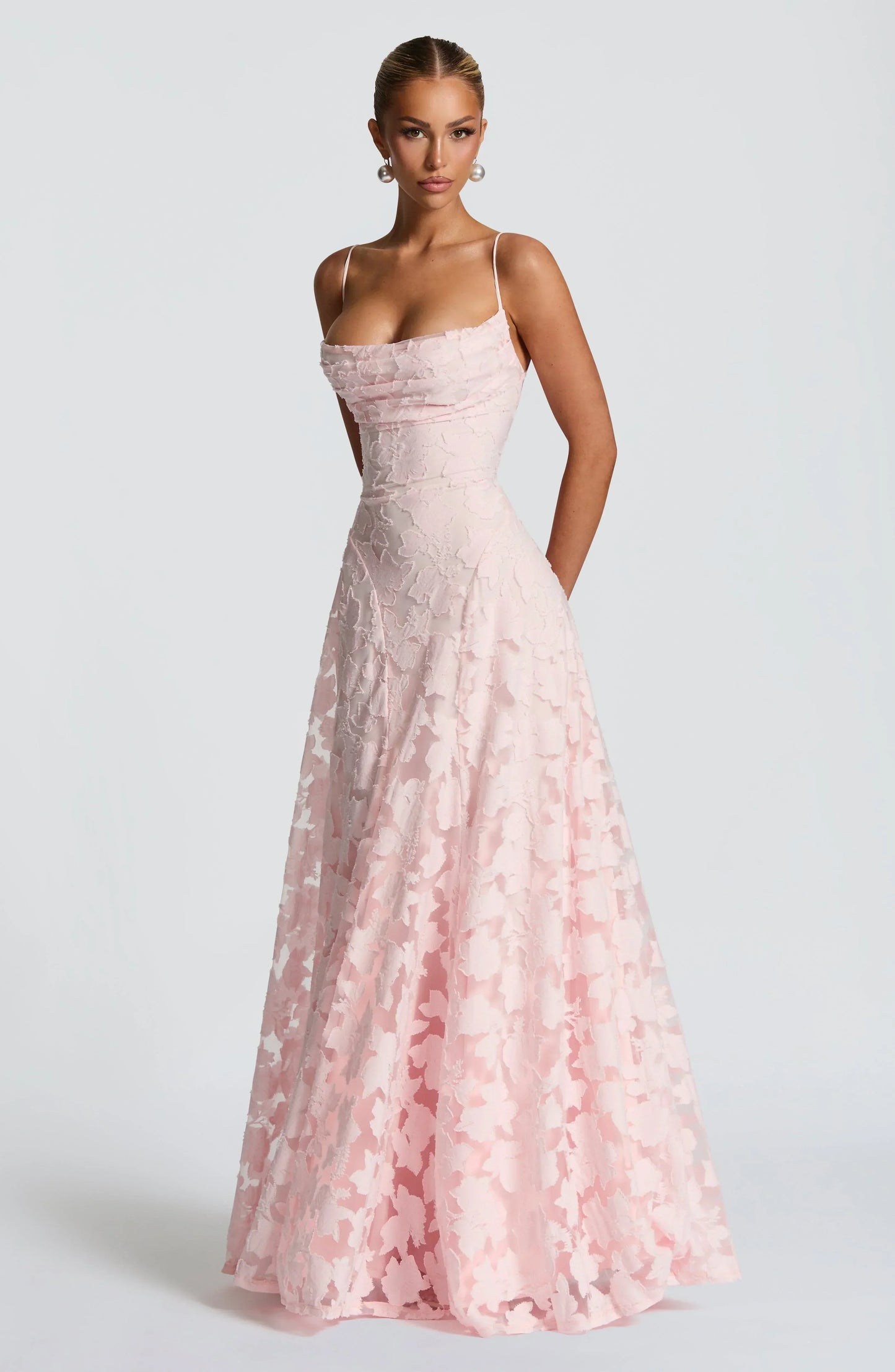 Aveline™ | Elegant Lace Corset Maxi Dress